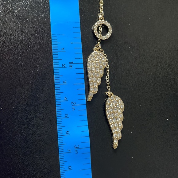 Victoria’s Secret Lariat Angel Wings Adjustable Necklace - Picture 8 of 10